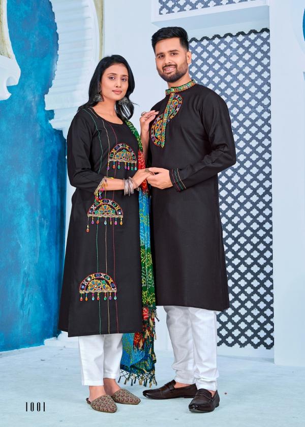 Banwery Navratri Festival Wear Designer Cotton Exclusive Couple Collection